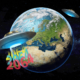 Картинка: инопланетяне празднуют новый год и календарь на 2064 год
